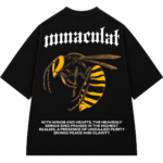 Immaculat Wasp Graphic Oversized T-Shirt