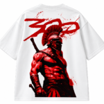 Men's Spartan 300 Warrior Graphic Oversized T-Shirt