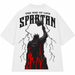 Spartan Crown Graphic Oversized T-Shirt